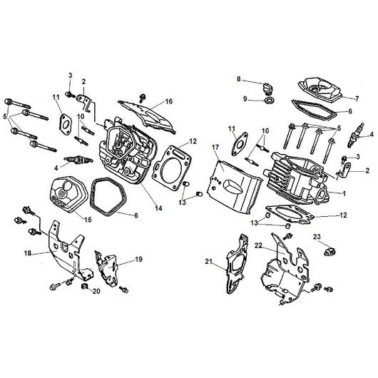 Головка цилиндра Champion GG11000E